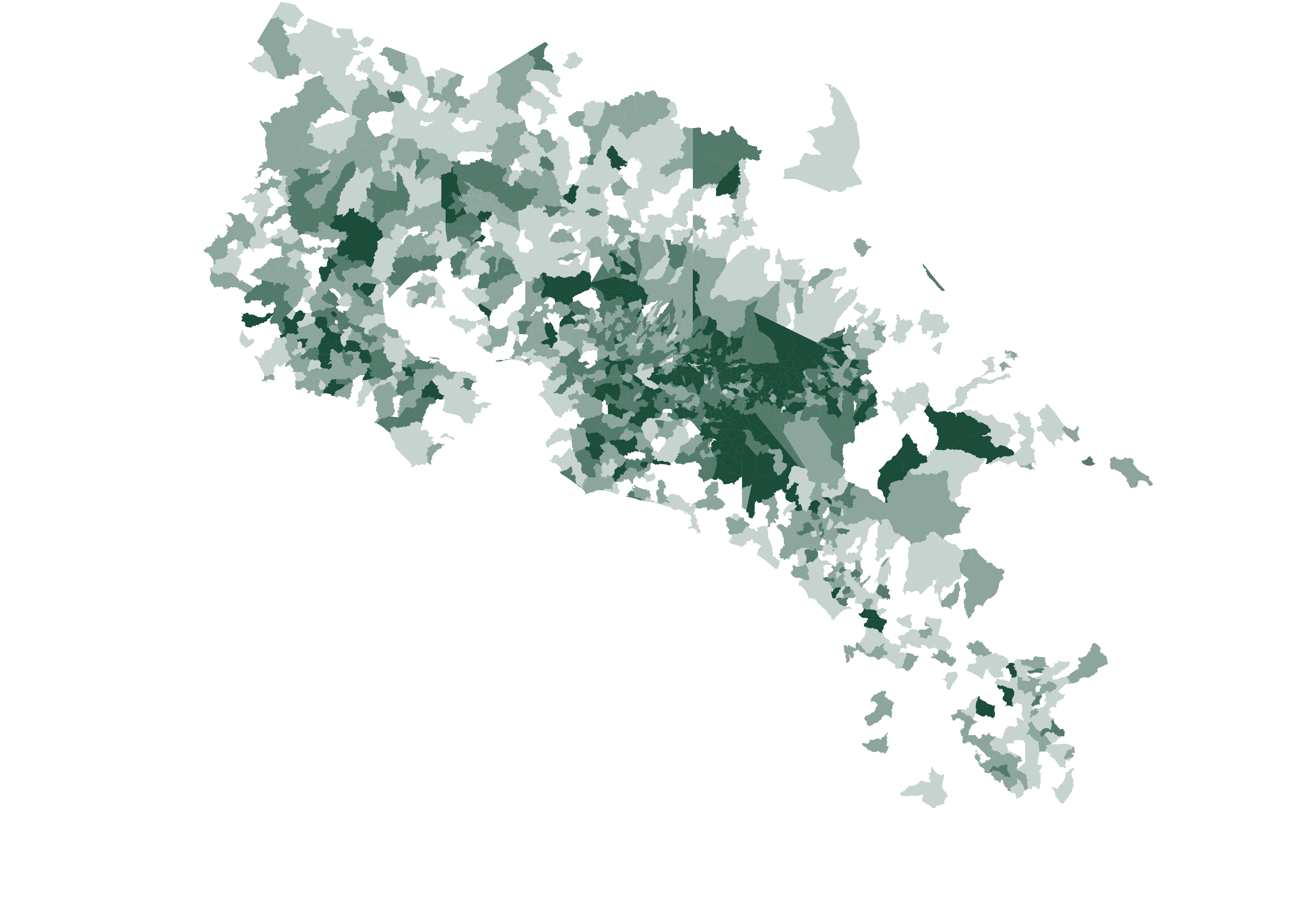 Mapa de resultados de Álvaro Ramos