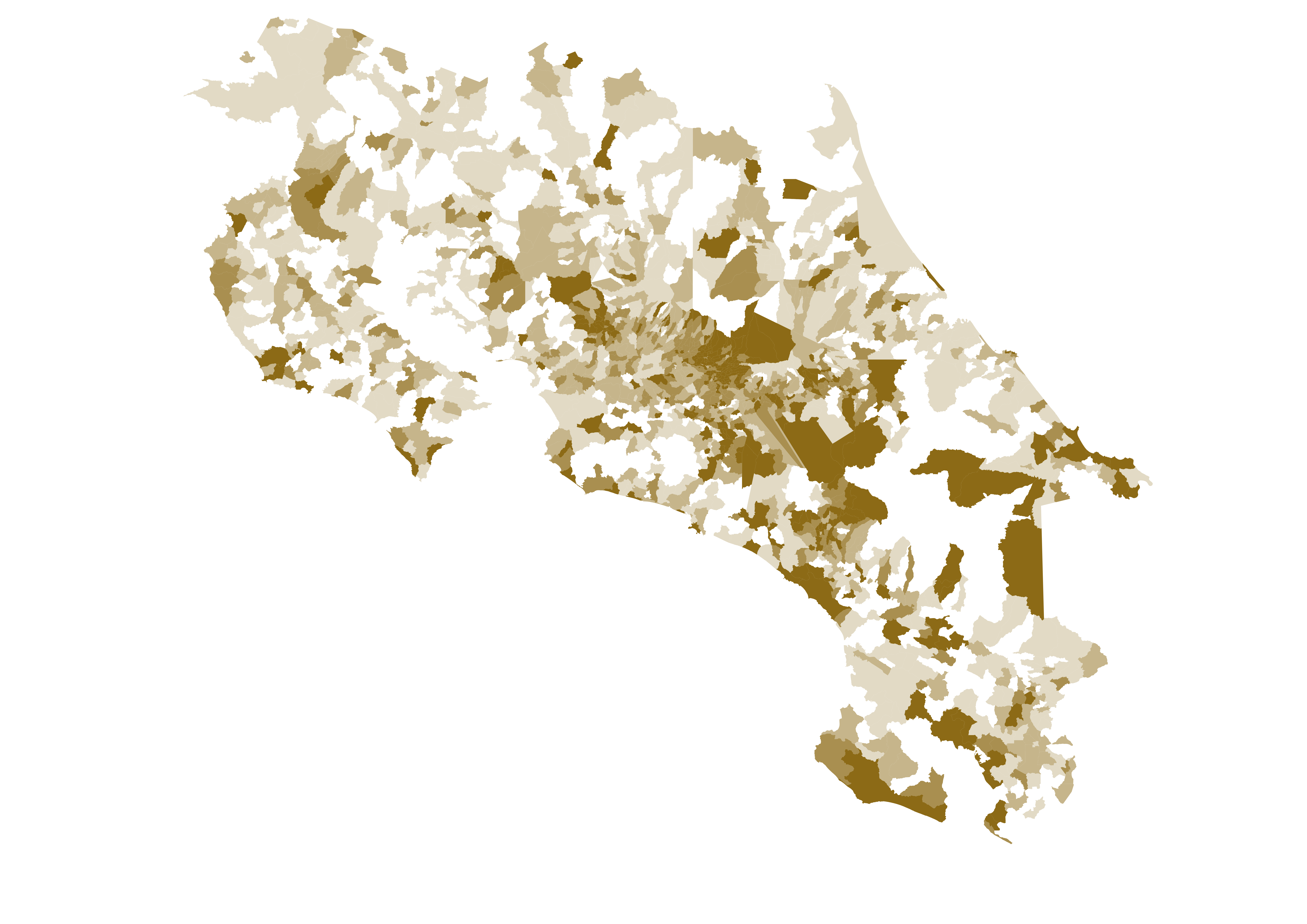 Mapa de resultados de Ariel Robles